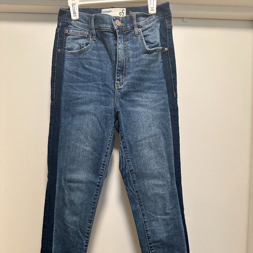 Garage Two Toned Skinny Jeans
